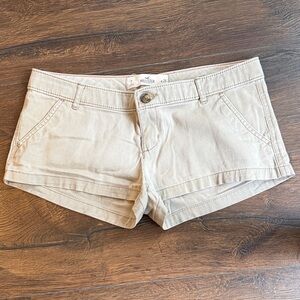 Hollister Women's Beige Jean Shorts 7 28